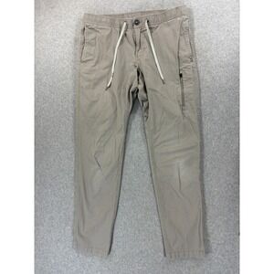 Vuori Ripstop Hiking Travel Active Pants (Men's Large) Tan